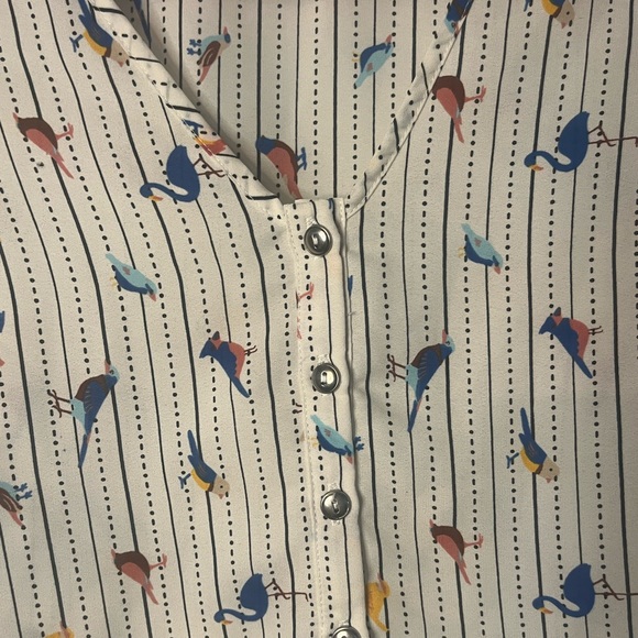 Bird blouse - Picture 5 of 5